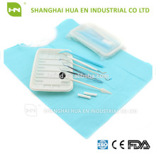 Disposable dental surgical Kit(include mirror, forcep, probe)